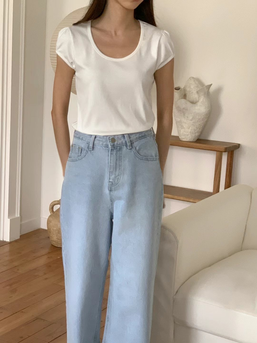 (現貨) // 小公主䄂U領TEE