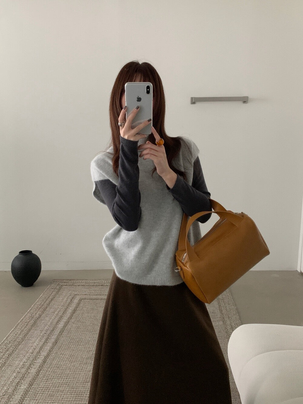 // raccoon+wool垂垂領疊穿必入小短袖NT