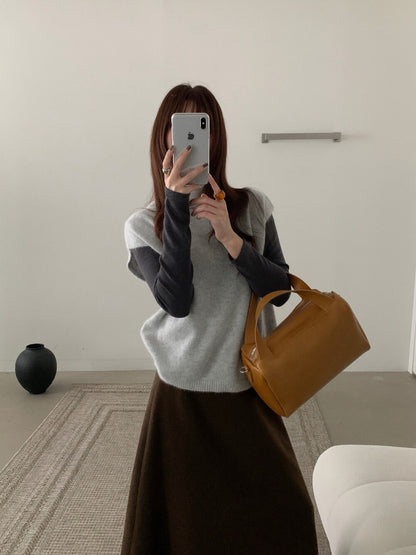 // raccoon+wool垂垂領疊穿必入小短袖NT