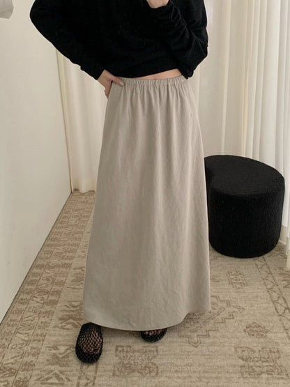 // 垂感肌理感微A顯瘦SK