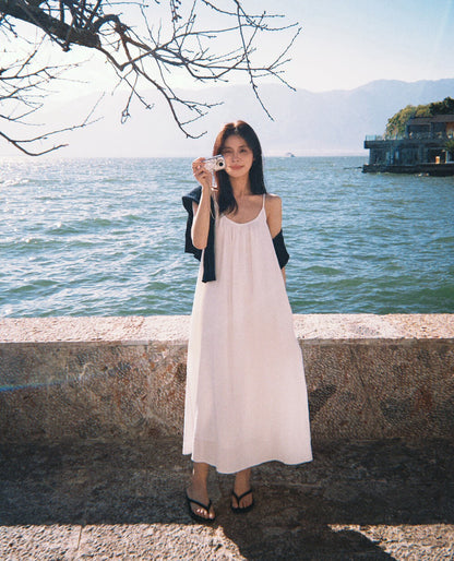 // 極簡風肌理感吊帶OPS