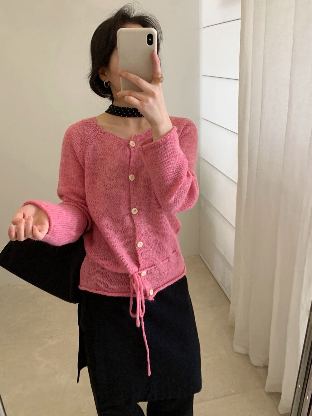 // 10%羊毛可綁帶腰插肩NT