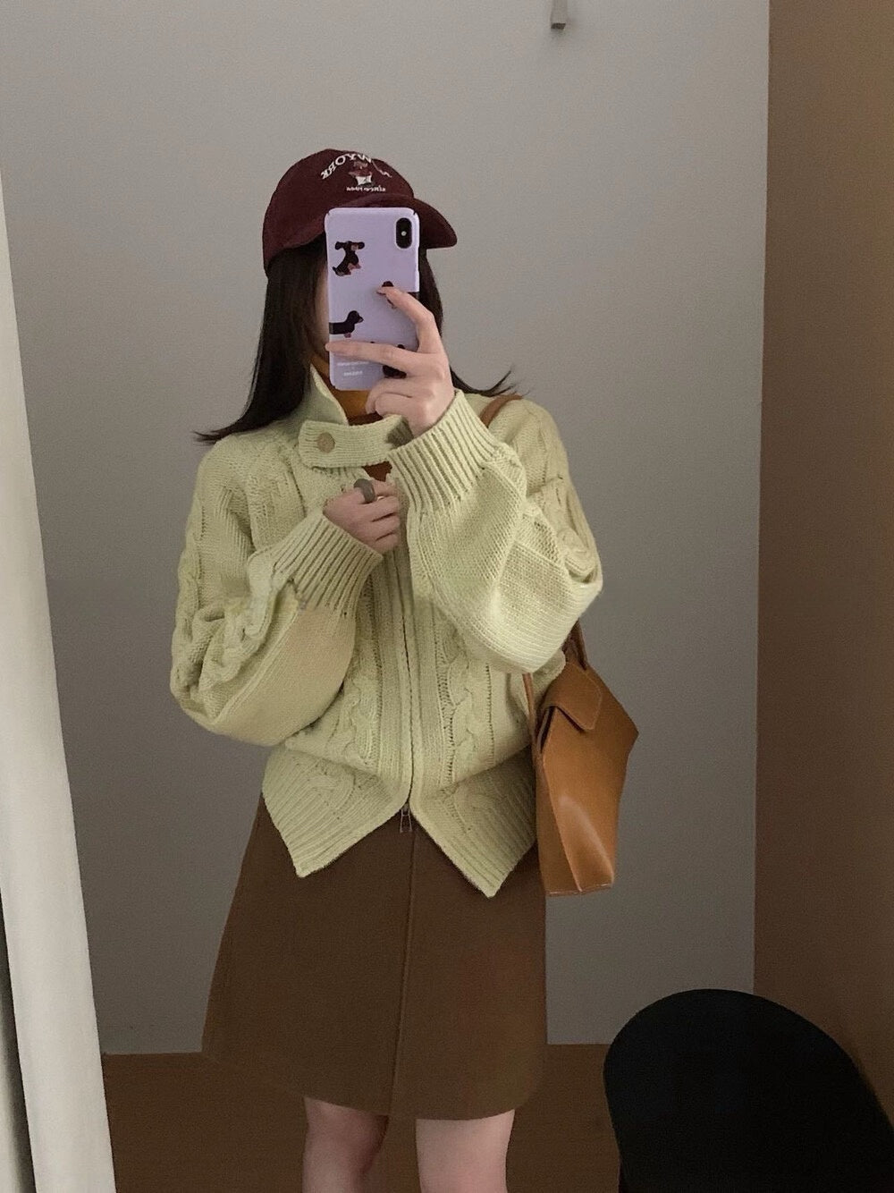 // 可立領麻花上下拉鍊CD