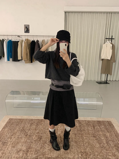 // 一套兩件性價比圓領短NT+polo翻領背心兩件套