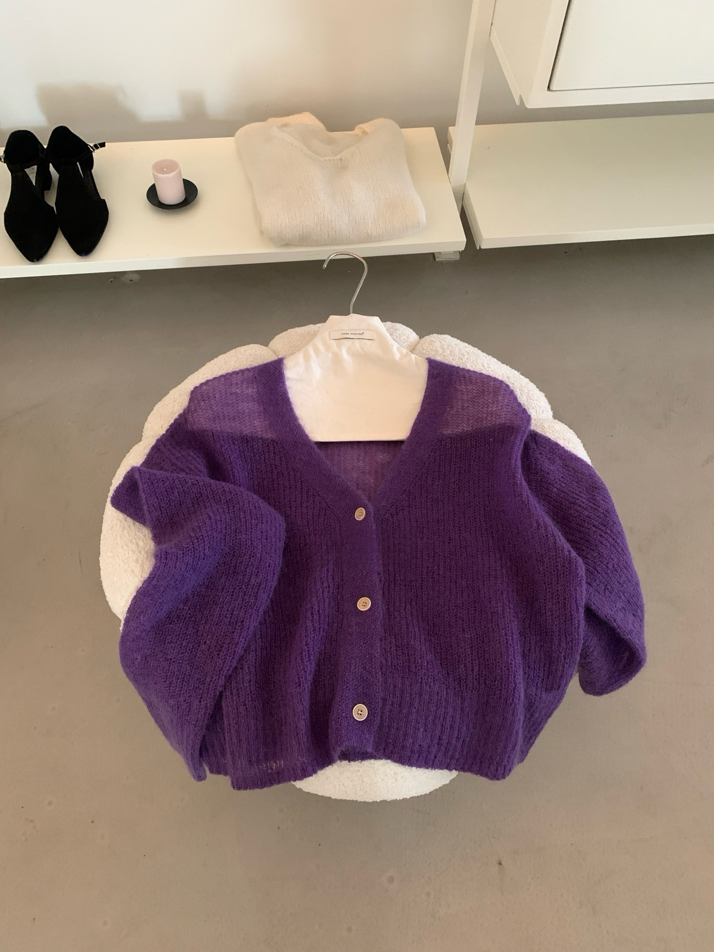 // 30%馬海毛30%羊毛超美色系CD