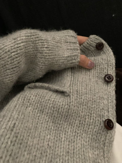 // 100%羊毛可愛弧邊小口袋CD