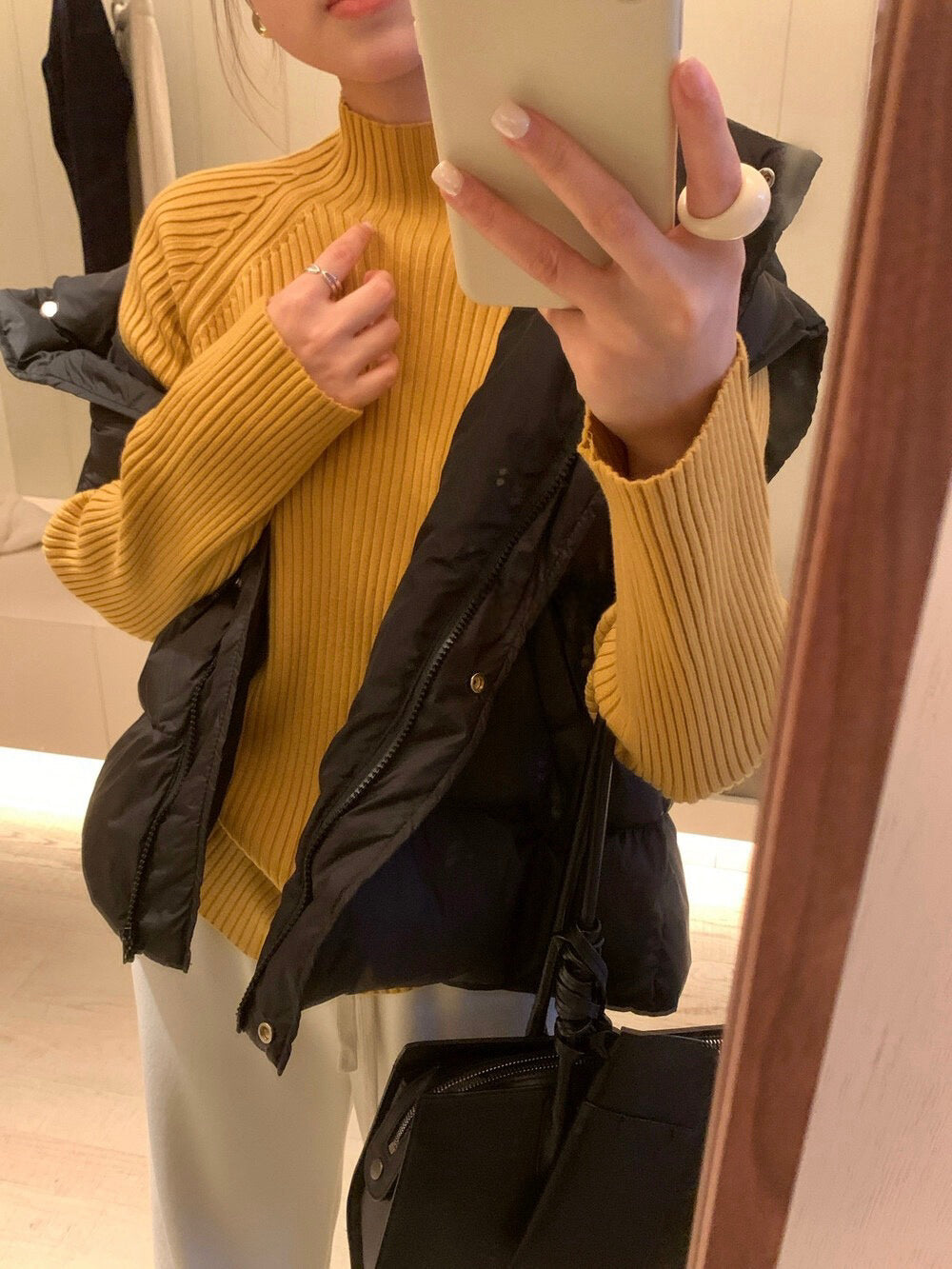 // 超美22色直坑紋不挑身型半領NT