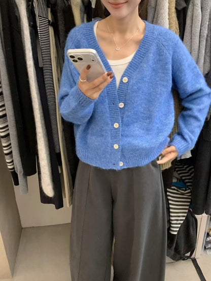 // 8%Wool慵懶感直坑紋邊CD