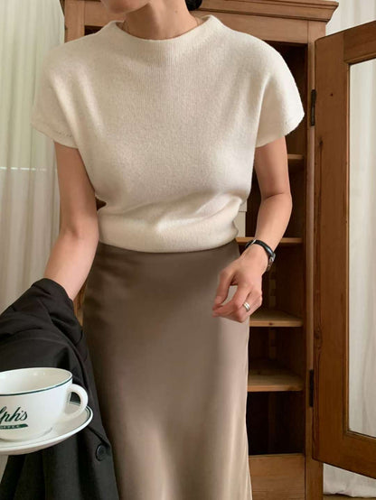 // premium fine wool連腰繩半領NT