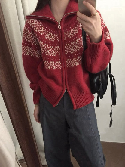 // 復古北歐花紋拉鍊CD