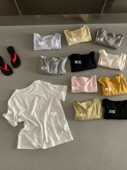 🧦 高質lyocell混麻多色TEE