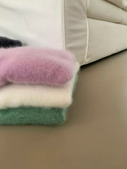 // ￼不易掉毛不易起球山羊絨毛衣