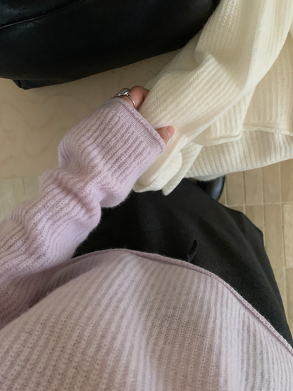 // 卷卷邊直坑紋14色短款NT