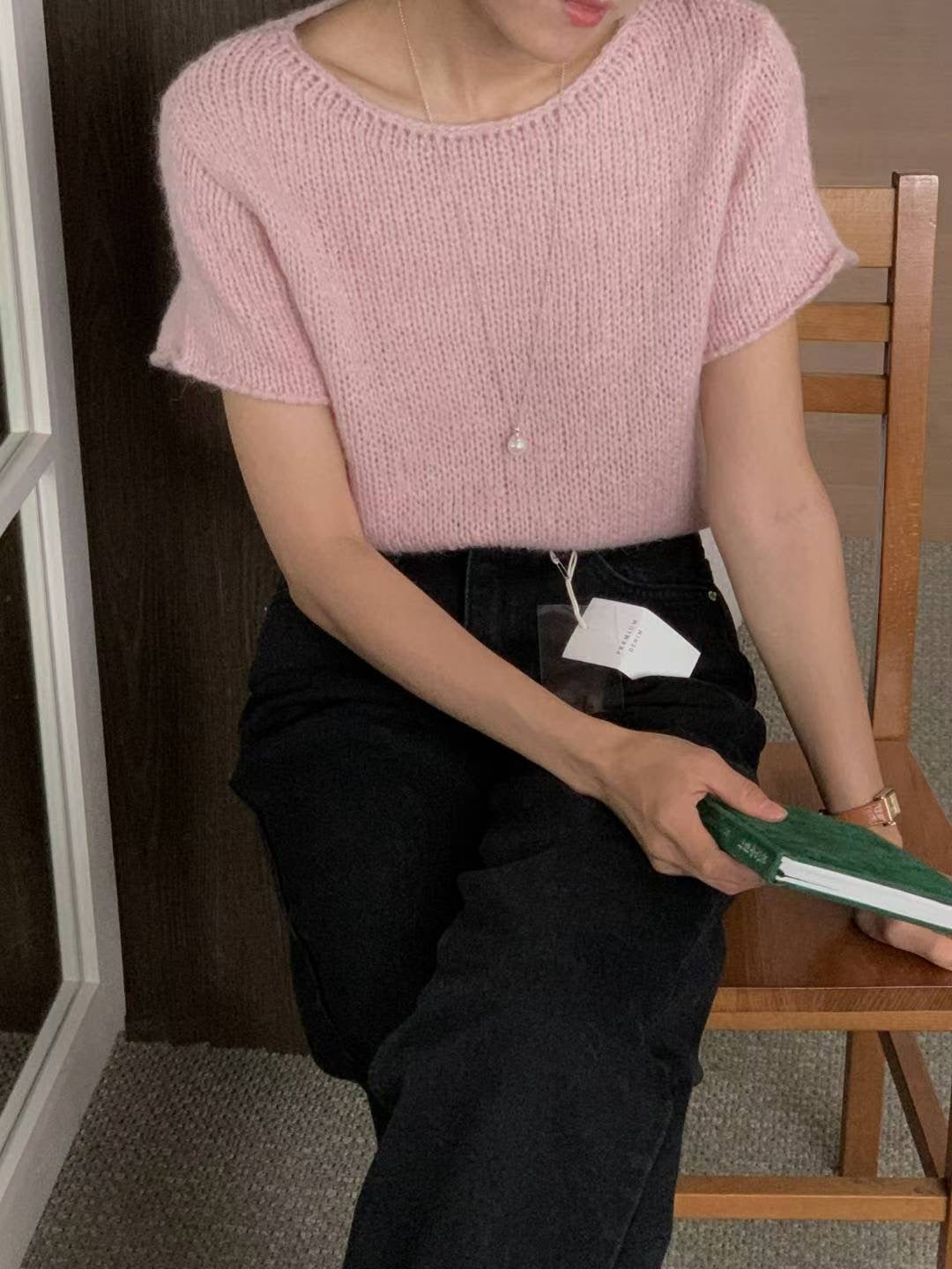 // alpaca手工織感短袖NT