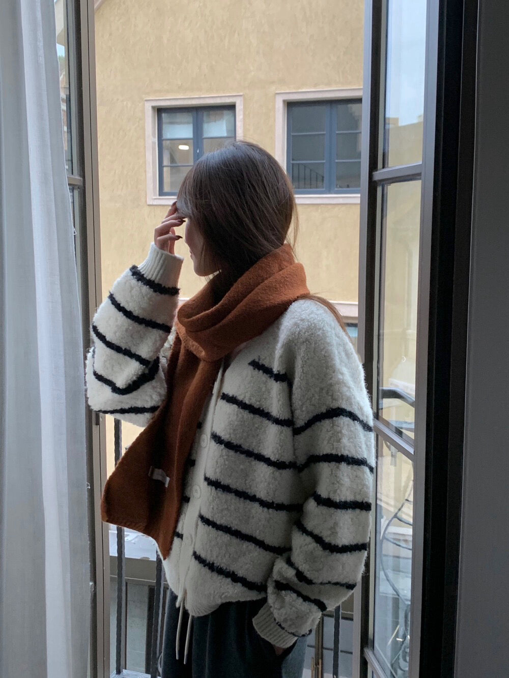 // 軟糯超舒服絨毛感間條CD