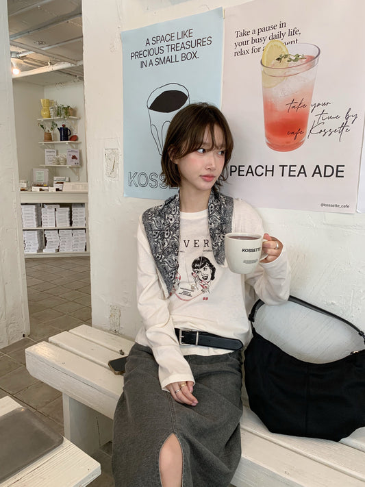 // LOVER復古圖案TEE