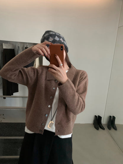 // 33%wool翻領高品質CD