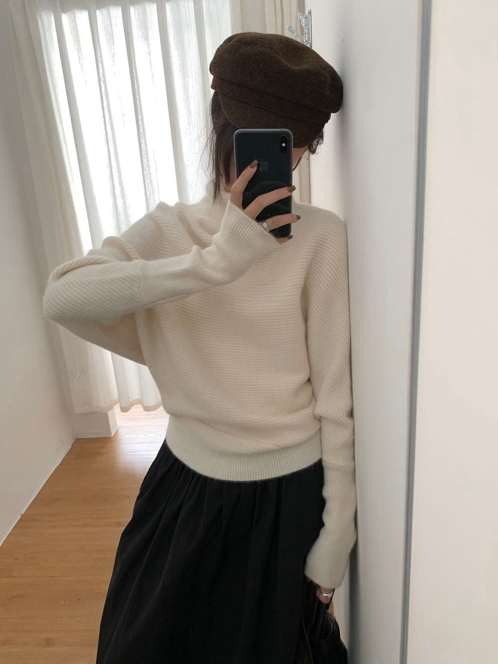 // 堆堆領慵懶感蝙蝠袖NT