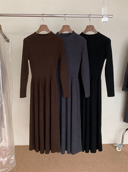 // 超顯瘦氣質百褶針織OPS