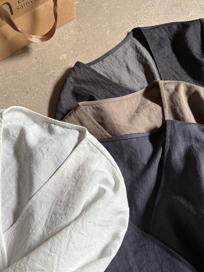 // 連腰帶法式氣質一件式BL