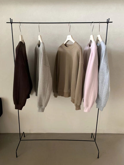 // 超高質靚料淨色衛衣