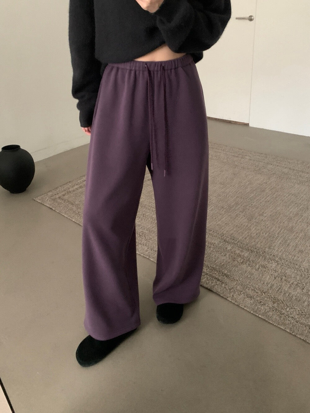 // 超軟糯質感必入休閒褲