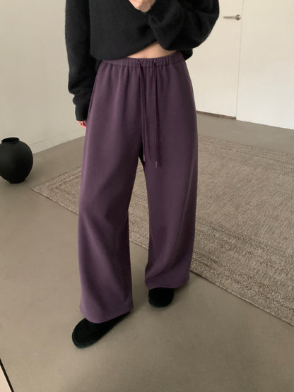 // 超軟糯質感必入休閒褲