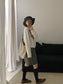 // wool+mohair螺紋領口CD
