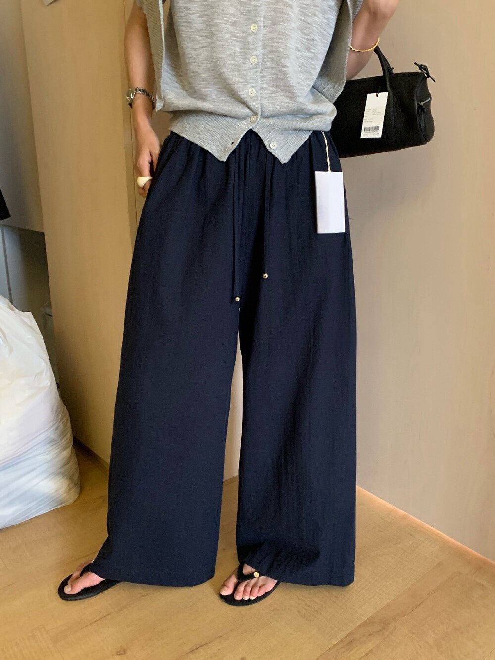// 慵懶風舒適度滿分棉麻褲