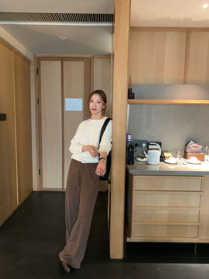 // 軟糯慵懶感舒服褲