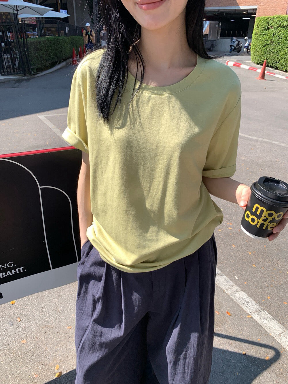 🧦 高質lyocell混麻多色TEE