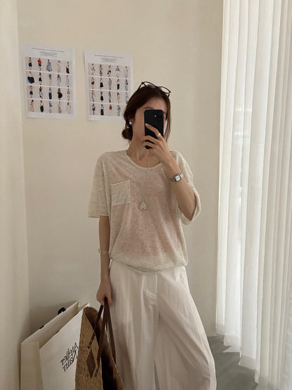 // 慵懶感口袋混點麻線NT