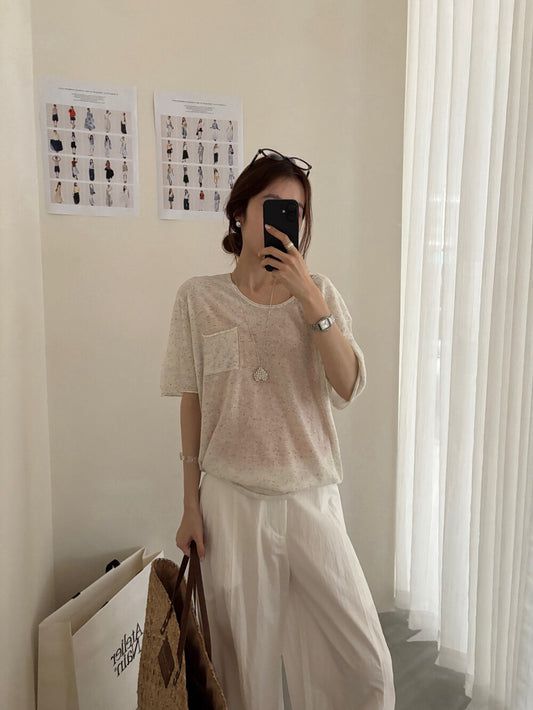 // 慵懶感口袋混點麻線NT