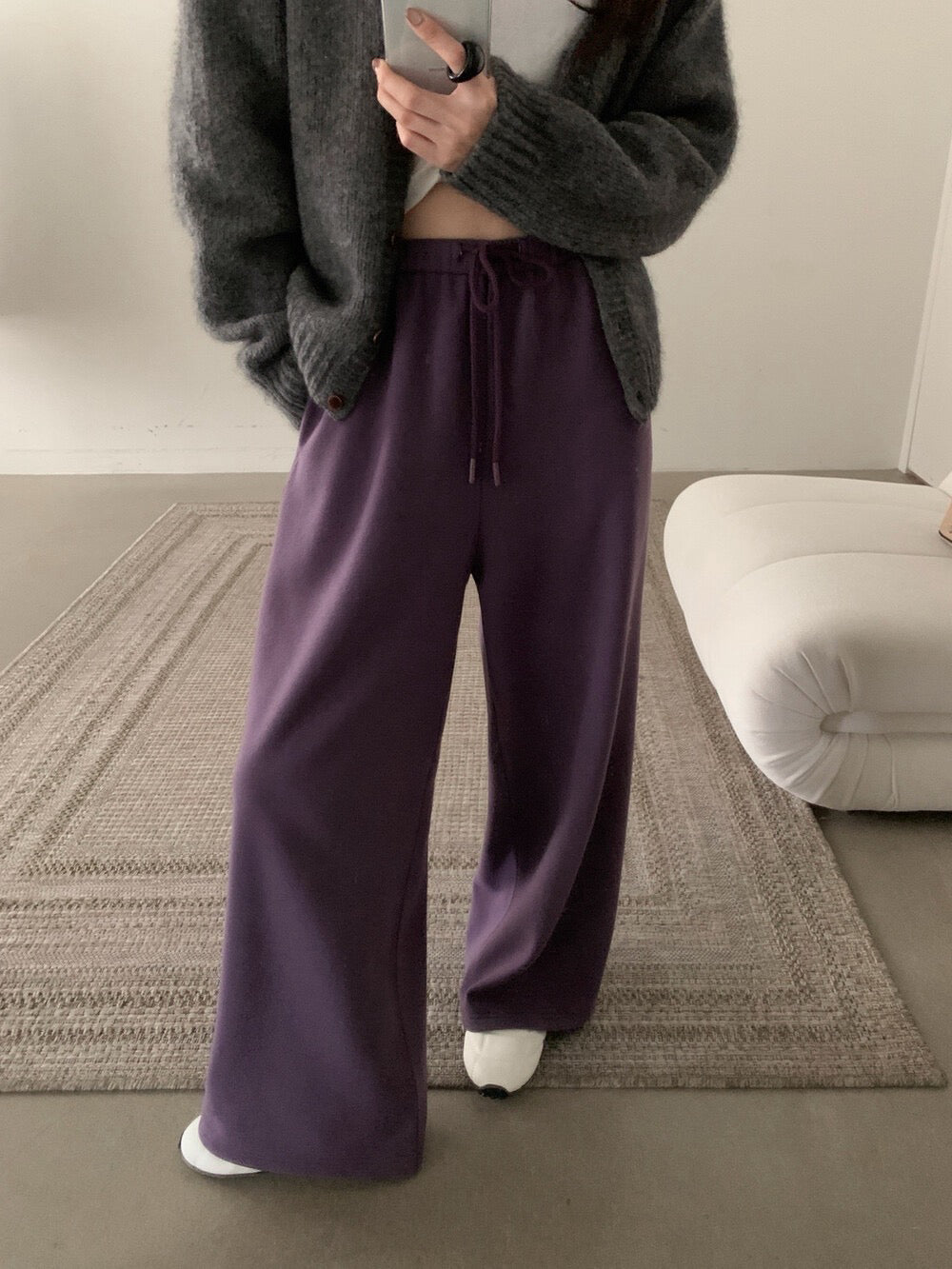 // 超軟糯質感必入休閒褲