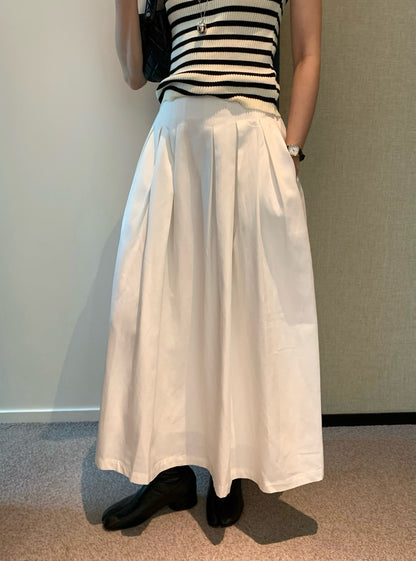 // lyocell壓褶遮肉休閒感SK