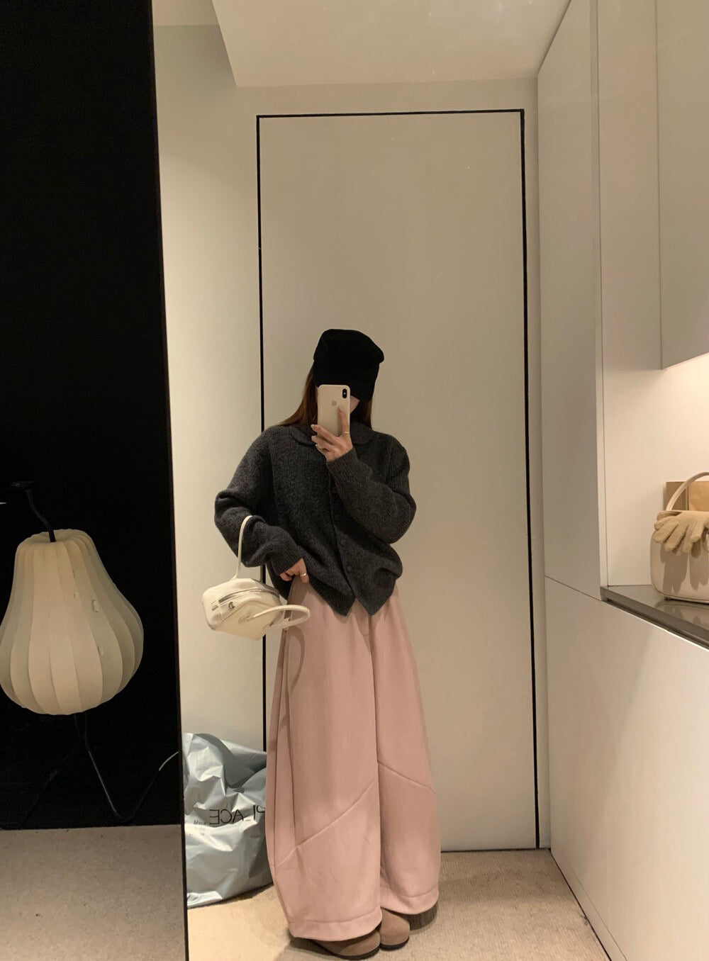 // 溫柔娃娃領包扣開胸NT