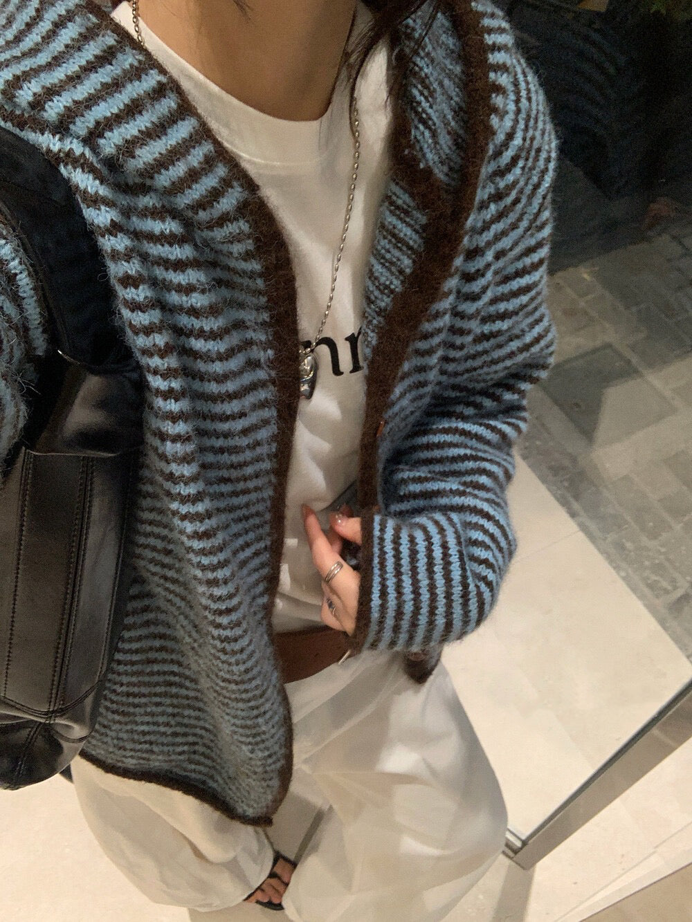 // 超軟糯包邊連帽間條CD