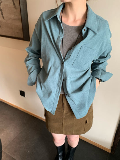 // 多色超柔軟燈芯絨口袋SH