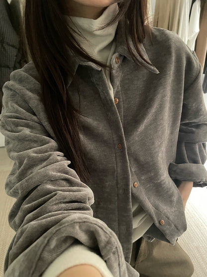 // 復古感雪尼爾絨超親膚SH