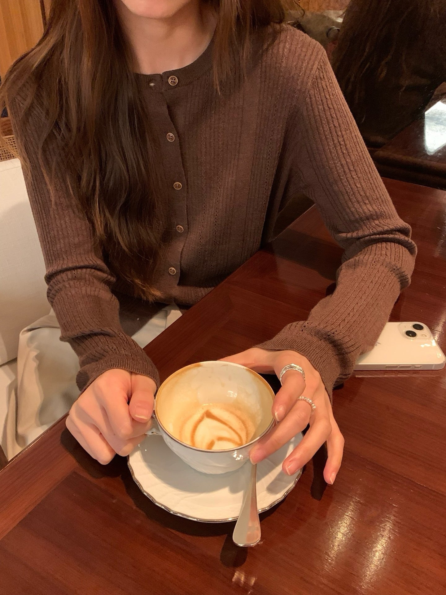 // 柔軟親膚桑蠶絲羊毛拼麻花CD