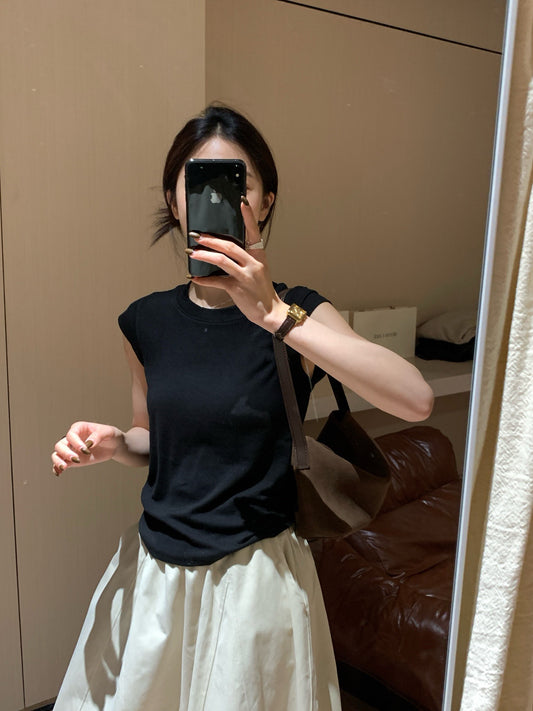 // 八色顯瘦小飛袖TEE
