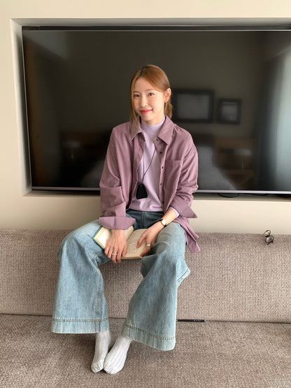 // 多色超柔軟燈芯絨口袋SH