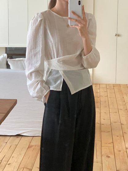 (部分現貨) // 肌理感特別設計後綁帶BL