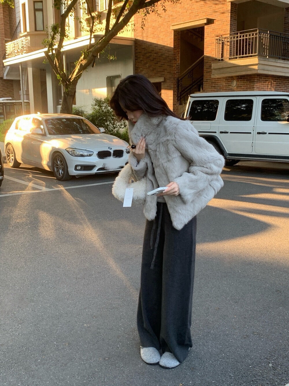 // 萬能百搭顯瘦針織休閒褲