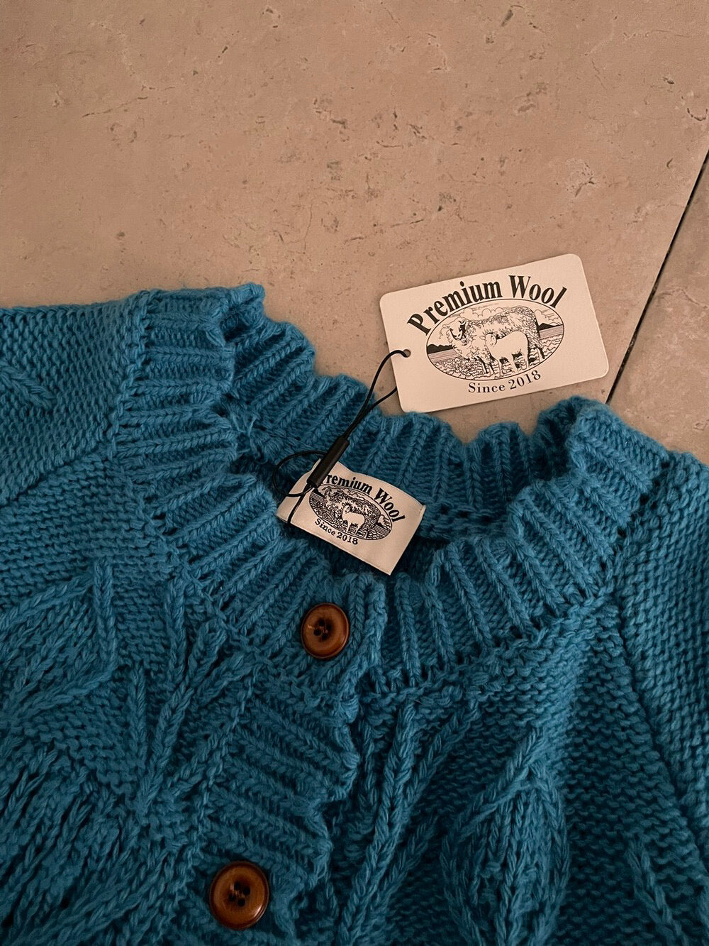 // 20%wool法式復古鈎花CD