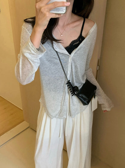 // lyocell面膜質感親膚防曬外套
