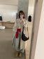 // 質感超好的長款間條內裡trench coat
