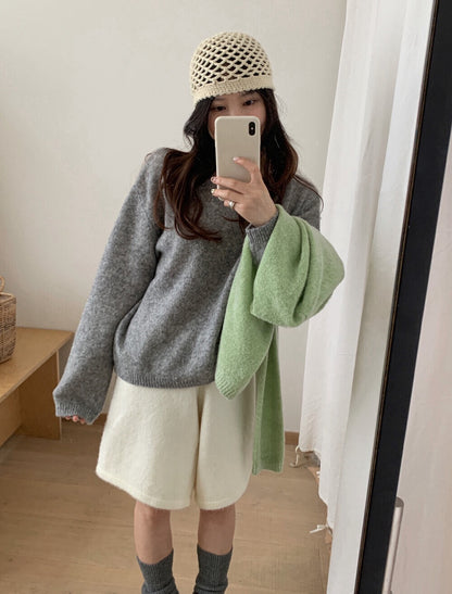 // 100%羊毛柔軟船領NT