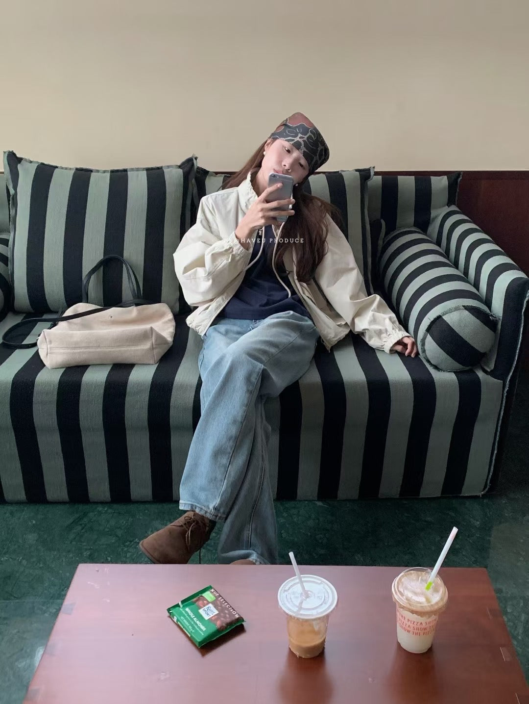 // 小個子必入短款立領口袋外套