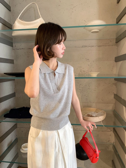 🐩 30%羊毛小V翻領針織背心